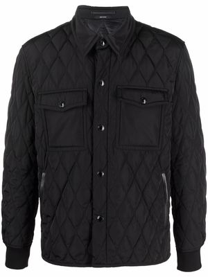 TOM FORD Ottoman quilted jacket - Black