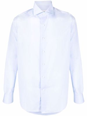 D4.0 long-sleeve cotton shirt - Blue