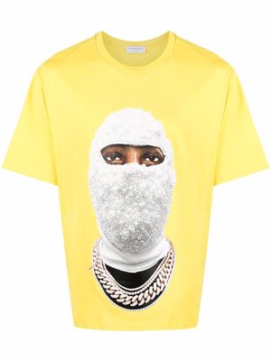Ih Nom Uh Nit graphic-print cotton T-shirt - Yellow