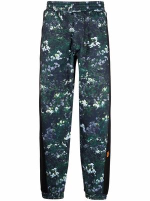 Kenzo floral-print track pants - Green