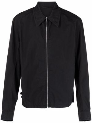 Lemaire long-sleeve zip-fastening jacket - Black
