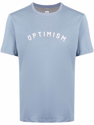 Eleventy 'Optimism' cotton T-shirt - Blue