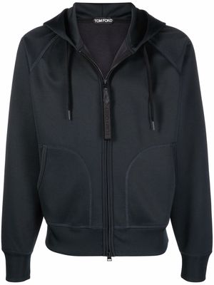 TOM FORD zip-fastening track jacket - Black