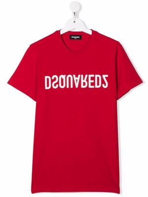 Dsquared2 Kids TEEN logo-print short-sleeve T-shirt