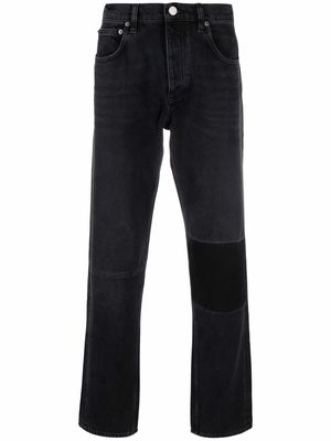 FRAME Modern Blocking straight-leg jeans - Black