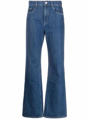 Wandler low-rise flared jeans - Blue