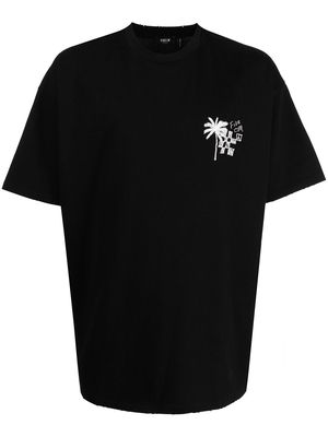 FIVE CM Surf Culture graphic-print T-shirt - Black