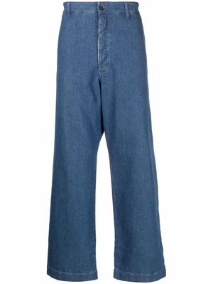 Barena low-rise wide-leg jeans - Blue