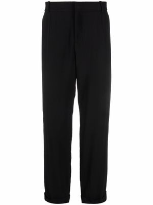Balmain mid-rise straight-leg trousers - Black