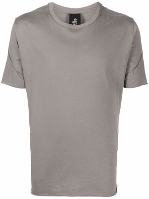 Thom Krom stitch-detail organic cotton T-shirt - Grey