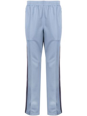 Needles side-stripe track pants - Blue