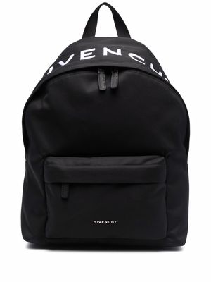 Givenchy embroidered-logo backpack - Black