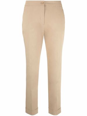 ETRO cropped tailored trousers - Neutrals