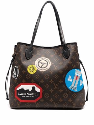 Louis Vuitton 2020 pre-owned limited edition Neverfull MM tote bag - Brown