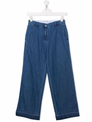 Stella McCartney Kids straight-leg jeans - Blue