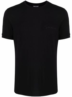 Giorgio Armani crew-neck T-shirt - Black