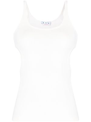 Off-White cut-out detailed vest top