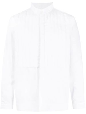 Onefifteen X Anowhereman pleat-detail shirt - White