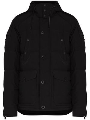 Moose Knuckles Shippagan hooded jacket - Black
