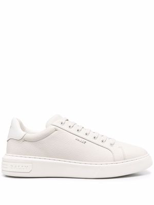 Bally Miky_ pebbled low-top sneakers - White