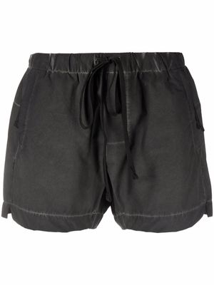 Thom Krom faded drawstring swim shorts - Black