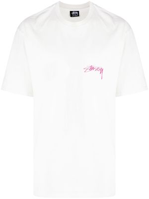 Stussy logo-print T-shirt - White
