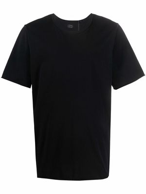 Isaac Sellam Experience organic cotton stitch-detail T-shirt - Black