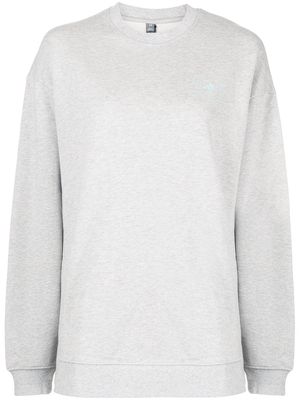 adidas by Stella McCartney logo-print sweatshirt - Grey