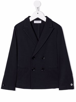 Paolo Pecora Kids double-breasted tailored blazer - Blue