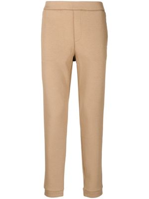 Emporio Armani slim-fit trousers - Brown
