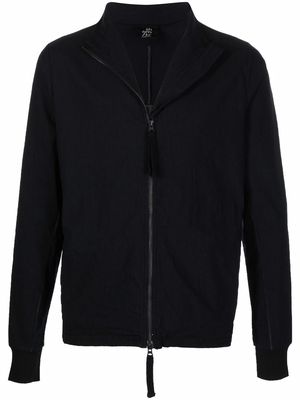 Thom Krom funnel-neck zip-up jacket - Black