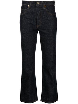 KHAITE bootcut mid-rise jeans - Blue