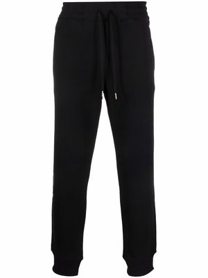 Versace Jeans Couture embroidered-logo track pants - Black