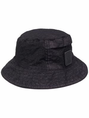 C.P. Company logo-patch bucket hat - Black