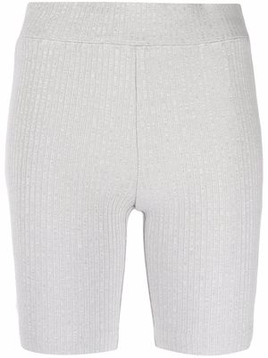 Helmut Lang slim-fit cycling shorts - Grey