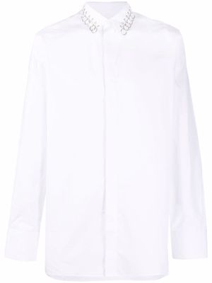 Givenchy 4G collar cotton shirt - White