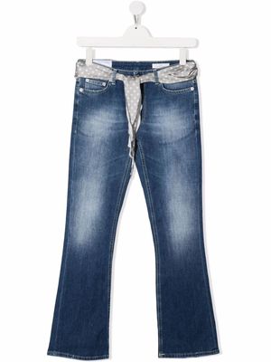 DONDUP KIDS light-wash flared jeans - Blue