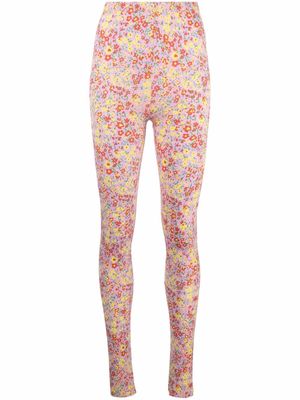 Philosophy Di Lorenzo Serafini floral-print leggings - Pink