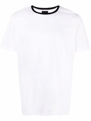 Billionaire crew neck cotton T-shirt - White