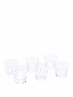 Baccarat everyday crystal tumbler set of 6 - White