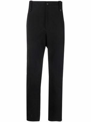 Alexander McQueen tailored zipped-cuff trousers - Black