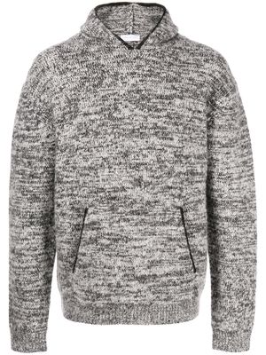 John Elliott andres knitted hoodie - Grey