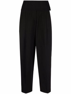 Jil Sander tailored cropped trousers - Black