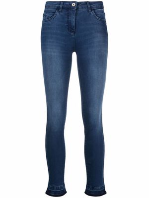 Patrizia Pepe high-waisted skinny jeans - Blue