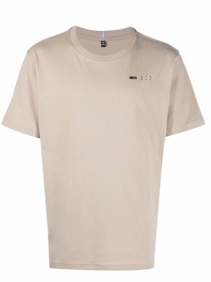 MCQ embroidered logo short-sleeve T-shirt - Neutrals