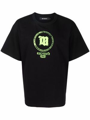 MISBHV logo-print short-sleeved T-shirt - Black