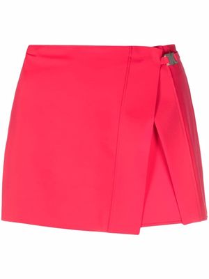 1017 ALYX 9SM side-buckle mini skirt - Red