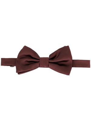 Dolce & Gabbana hooked bow tie - Brown