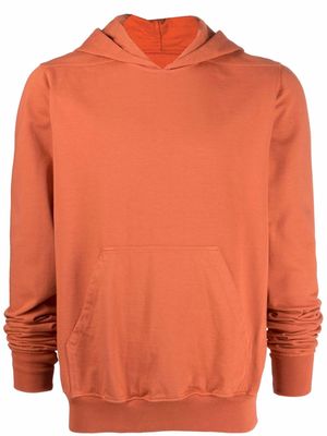 Rick Owens DRKSHDW rear-drawstring hoodie - Orange