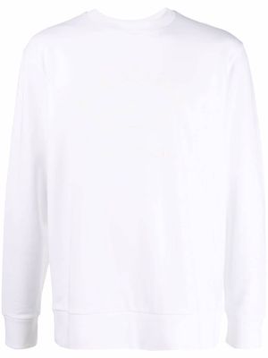 Paul & Shark debossed-logo sweatshirt - White